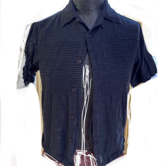 Faded black Kenneth Cole button-up - Picture 1 of 12